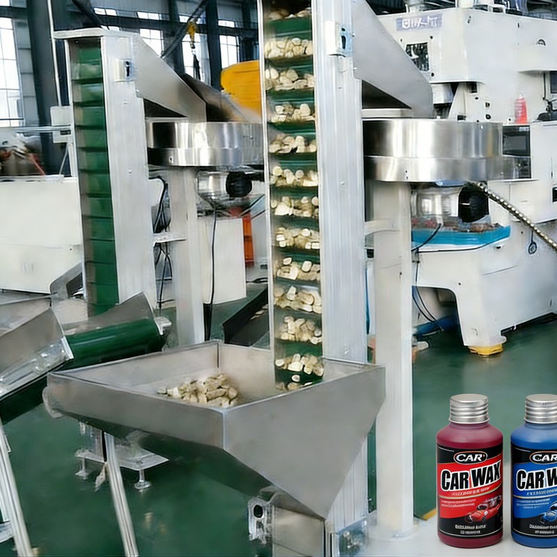 Linie de producție a capacului filetat de ceară auto