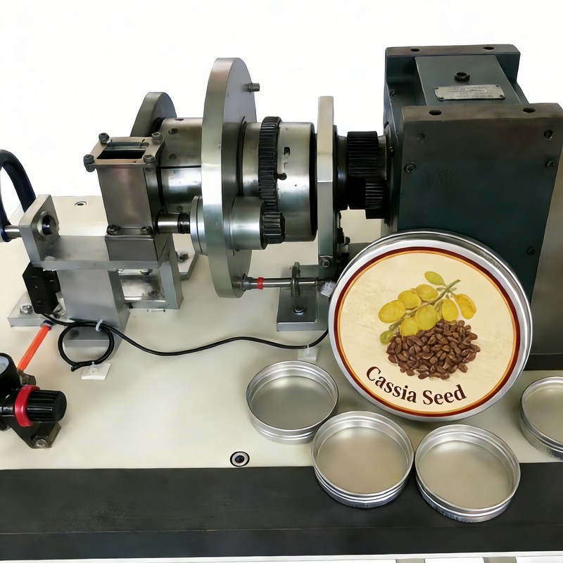 Linie de producție a casetei metalice de semințe de Cassia