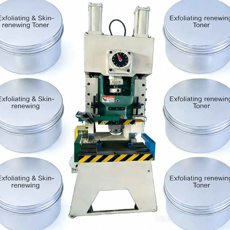 Linie de producție de cutii metalice de toner pentru exfoliere și{0}}înnoire a pielii