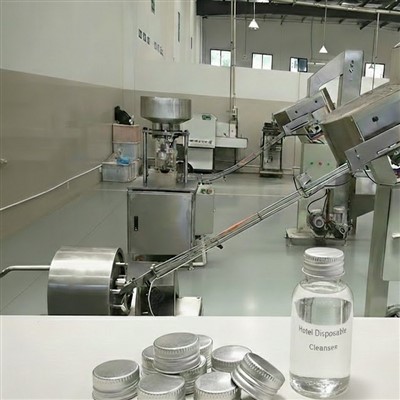 Linie de producție a capacului filetat de curățare facială de unică folosință pentru hotel