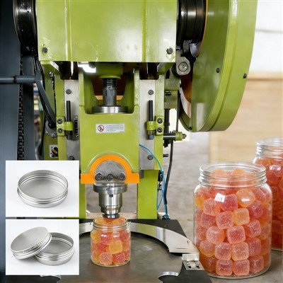 Juice Gummy Candy Linie de producție a capacului cu filet